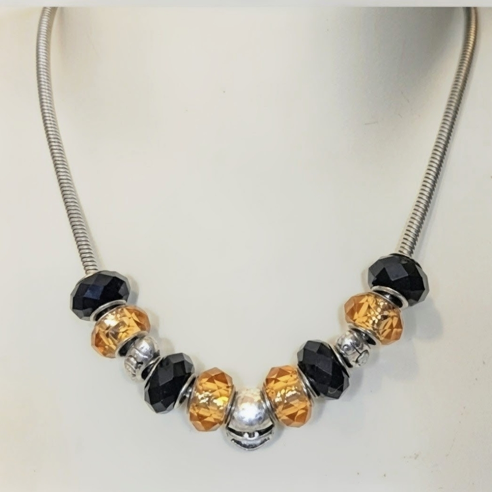 Pittsburgh Steelers charm necklace - Picture 2 of 10
